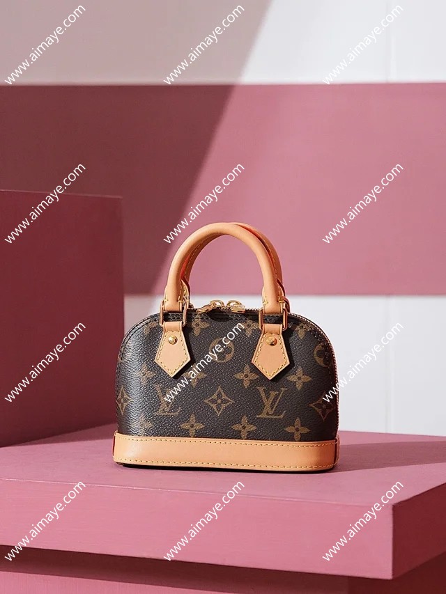 Louis Vuitton/ルイヴィトン ナノアルマ ショルダーミニハンドバッグ ...